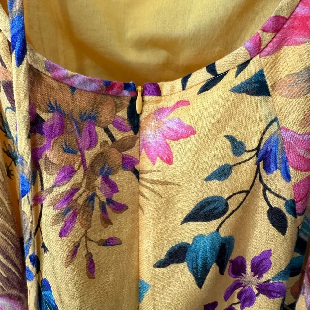 Zimmermann Tropicana Linen Maxi Dress - Picture 7 of 11